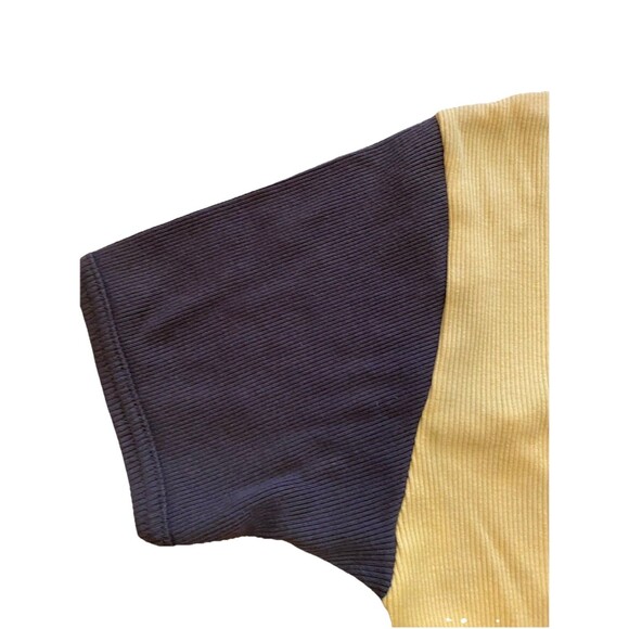 Patprimo  Casual Men’s  Size M. Dark Blue/ Yellow T- Shirt Short Sleeve. - Picture 7 of 9